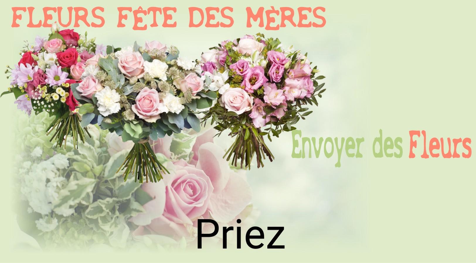 Bouquet de Fête des Mères livré à Priez